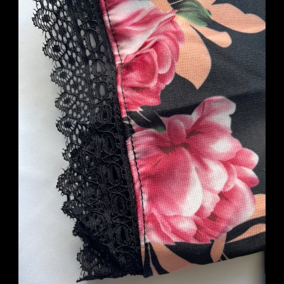 YOINS Mini Floral Formal Wear Dress - Picture 3 of 4